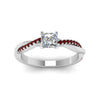 Load image into Gallery viewer, princess-cut-infinity-twist-diamond-engagement-ring-with-ruby-in-14K-white-gold-FD8253PRRGRUDR-NL-WG