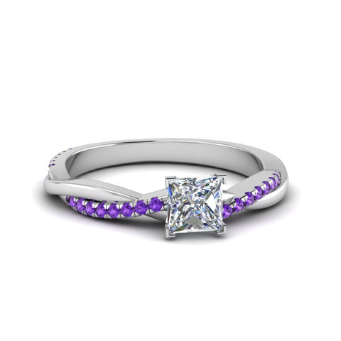 princess-cut-infinity-twist-diamond-engagement-ring-with-violac-topaz-in-14K-white-gold-FD8253PRRGVITO-NL-WG