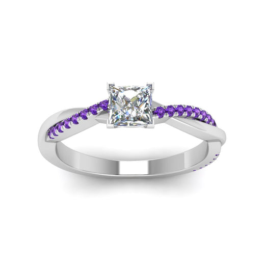 princess-cut-infinity-twist-diamond-engagement-ring-with-violac-topaz-in-14K-white-gold-FD8253PRRGVITO-NL-WG