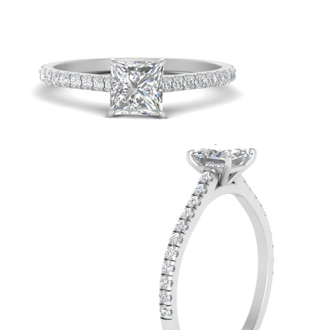 princess-cut-lab-grown-diamond-french-pave-ring-in-platinum-FD9918PRRANGLE3-NL-WG