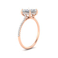 Thumbnail 4 - princess-cut-natural-diamond-cathedral-hidden-halo-engagement-ring-in-rose-gold-FD9788PRRANGLE2-NL-RG