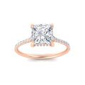 Thumbnail 3 - princess-cut-natural-diamond-hidden-halo-cathedral-ring-in-rose-gold-FD9788PRRANGLE5-NL-RG