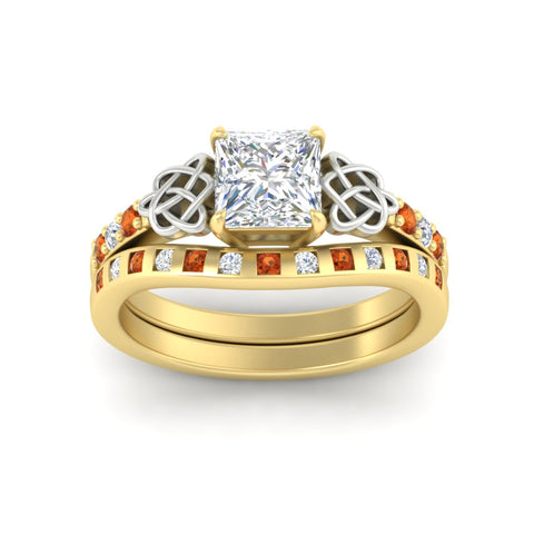 princess-cut-orange-sapphire-celtic-two-tone-bridal-matching-set-in-yellow-gold-fdens2255prgsaorangle5-nl-yg-ws4.jpg