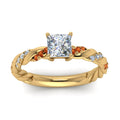 Thumbnail 68 - princess-cut-orange-sapphire-twisted-vine-engagement-ring-in-yellow-gold-FD9127PRRGSAORANGLE5-NL-YG