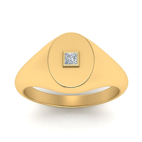 Oval Signet Ring