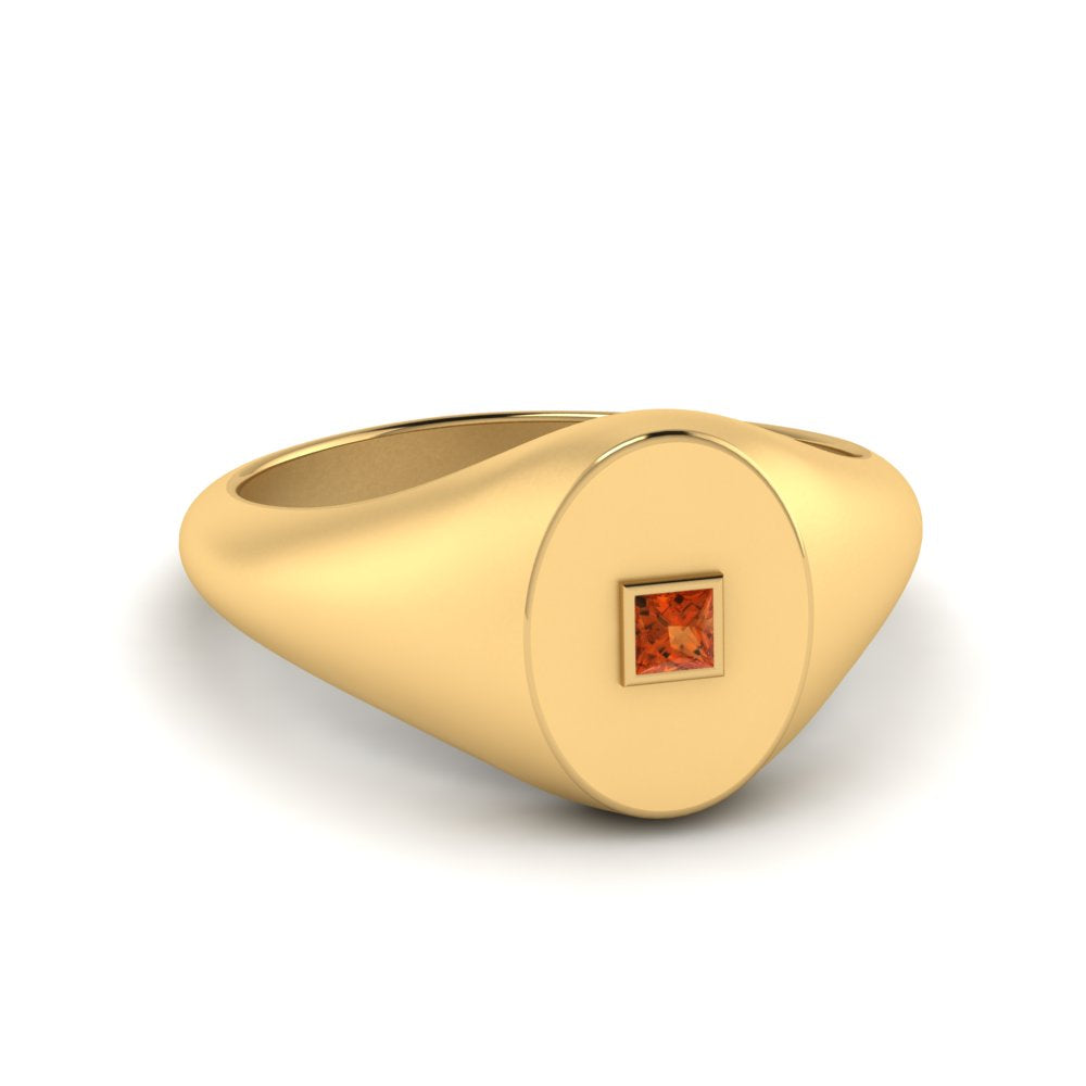 Oval Signet Ring