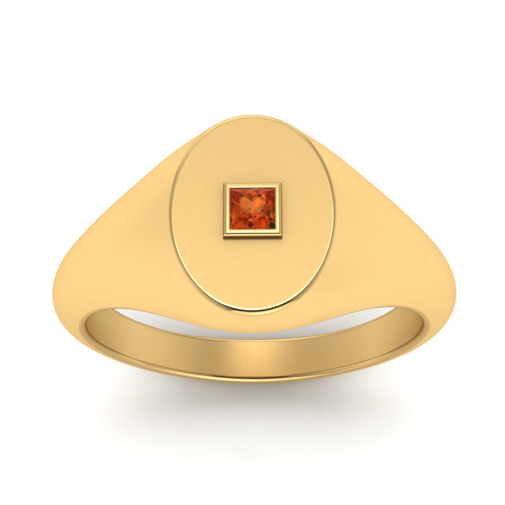 Oval Signet Ring