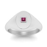 Load image into Gallery viewer, Oval Signet Ring
