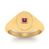 Load image into Gallery viewer, Oval Signet Ring