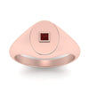 Load image into Gallery viewer, Oval Signet Ring