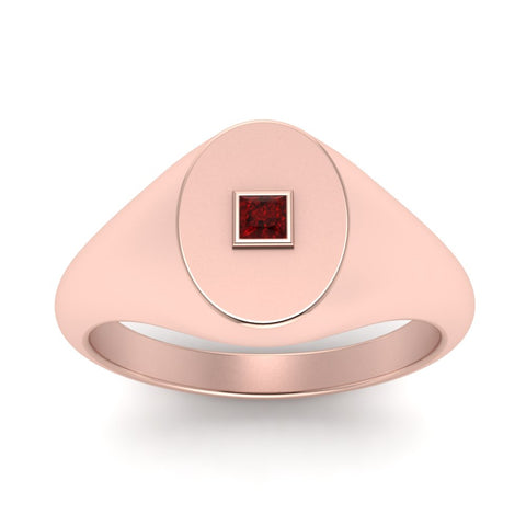 Oval Signet Ring