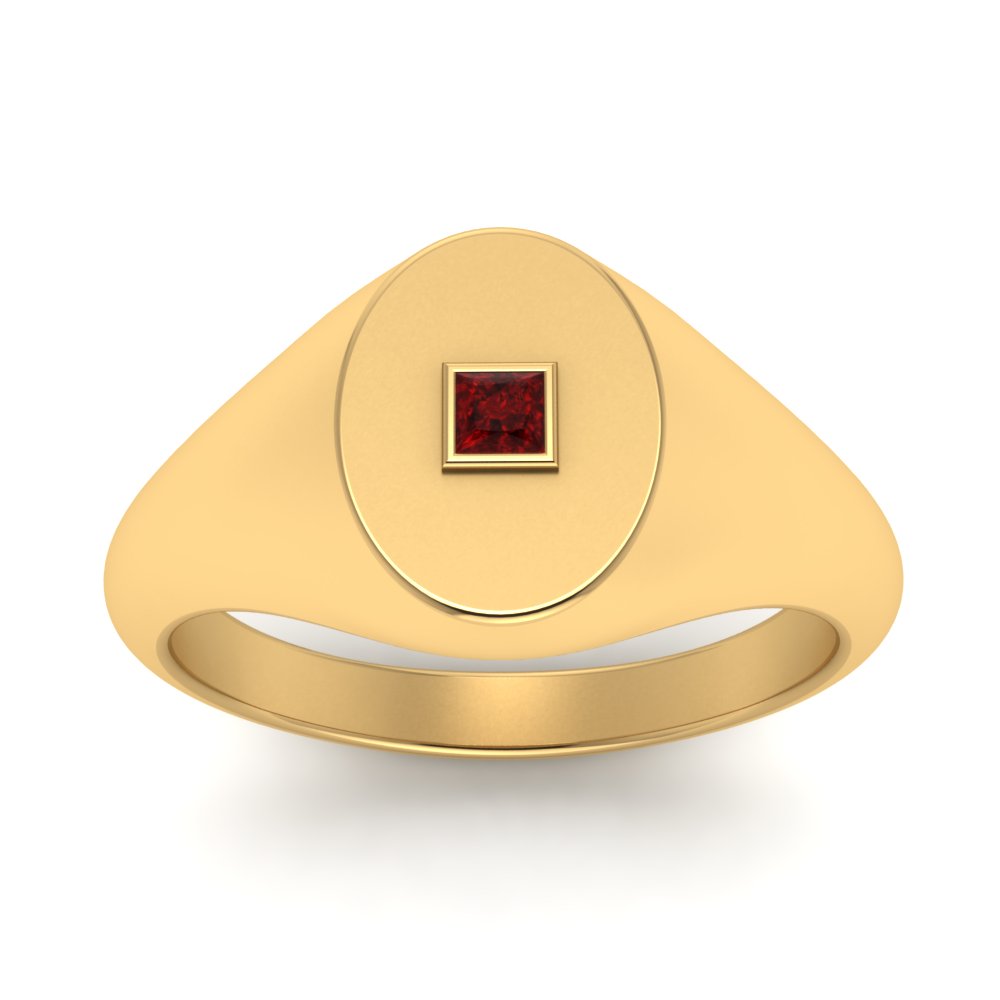 Oval Signet Ring