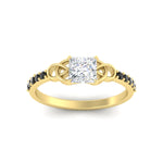 Load image into Gallery viewer, princess-cut-petite-pave-black-diamond-fancy-engagement-ring-for-women-in-yellow-gold-fdenr8061prgblackangle5-nl-yg?v=1757494949
