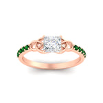 Load image into Gallery viewer, princess-cut-petite-pave-emerald-fancy-engagement-ring-for-women-in-rose-gold-fdenr8061prgemgrangle5-nl-rg_f3a86190-0e26-4c37-acc6-c82fc4b46d95?v=1757495061
