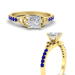Load image into Gallery viewer, princess-cut-petite-pave-sapphire-fancy-engagement-ring-for-women-in-yellow-gold-fdenr8061prgsablangle3-nl-yg?v=1757494948
