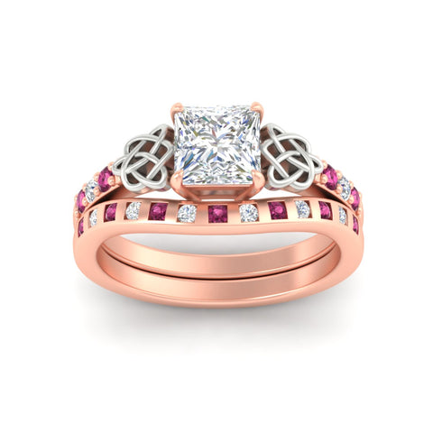 princess-cut-pink-sapphire-celtic-two-tone-bridal-matching-set-in-rose-gold-fdens2255prgsadrpiangle5-nl-rg-ws4.jpg
