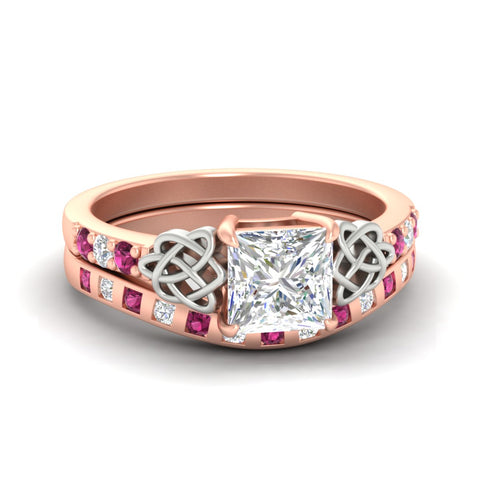 princess-cut-pink-sapphire-celtic-two-tone-bridal-matching-set-in-rose-gold-fdens2255prgsadrpisleep-nl-rg-ws4.jpg