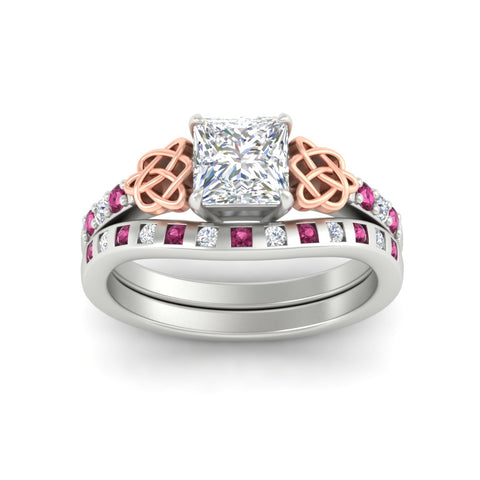 princess-cut-pink-sapphire-celtic-two-tone-bridal-matching-set-in-white-gold-fdens2255prgsadrpiangle5-nl-wg-ws4.jpg