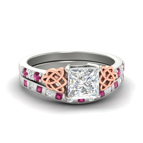 princess-cut-pink-sapphire-celtic-two-tone-bridal-matching-set-in-white-gold-fdens2255prgsadrpisleep-nl-wg-ws4.jpg