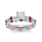 Load image into Gallery viewer, princess-cut-pink-sapphire-floating-marquise-accent-ring-with-eternity-wedding-band-in-white-gold-FDEWB9398PRGSADRPIANGLE5-NL-WG_4cb73abb-fc2a-4c8b-8fb9-7708f9fcc8f4.jpg?v=1758802216
