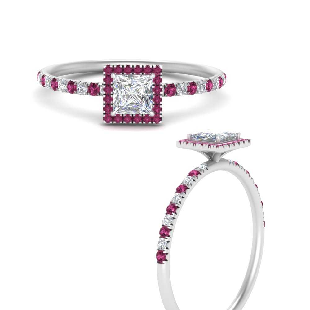 princess-cut-pink-sapphire-halo-petite-engagement-ring-in-white-gold-FD8523PRRGSADRPIANGLE3-NL-WG
