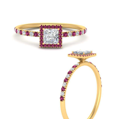 princess-cut-pink-sapphire-halo-petite-engagement-ring-in-yellow-gold-FD8523PRRGSADRPIANGLE3-NL-YG