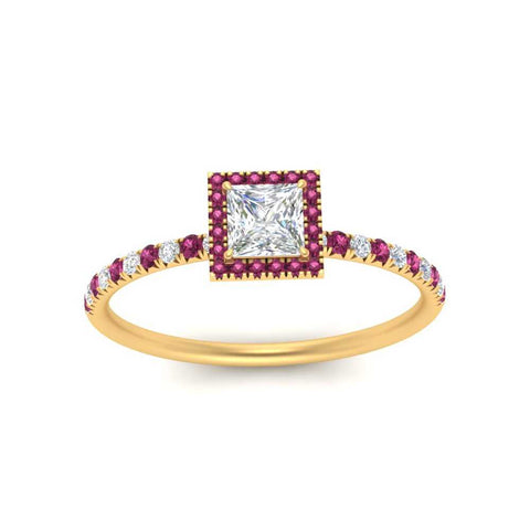 princess-cut-pink-sapphire-halo-petite-engagement-ring-in-yellow-gold-FD8523PRRGSADRPIANGLE3-NL-YG