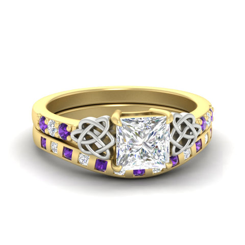 princess-cut-purple-topaz-celtic-two-tone-bridal-matching-set-in-yellow-gold-fdens2255prgvitosleep-nl-yg-ws4.jpg