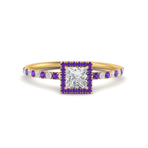 princess-cut-purple-topaz-halo-petite-engagement-ring-in-yellow-gold-FD8523PRRGVITOANGLE3-NL-YG