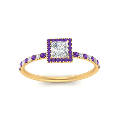 princess-cut-purple-topaz-halo-petite-engagement-ring-in-yellow-gold-FD8523PRRGVITOANGLE3-NL-YG