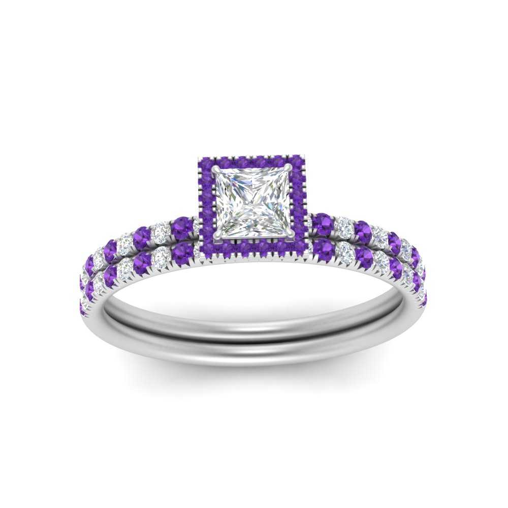 princess-cut-purple-topaz-halo-wedding-ring-set-in-white-gold-FD8523PRGVITO-NL-WG