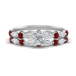 Load image into Gallery viewer, princess-cut-ruby-floating-marquise-accent-ring-with-eternity-wedding-band-in-white-gold-FDEWB9398PRGRUDR-NL-WG_8d112703-8c01-4ef7-9731-4a3a397f527f.jpg?v=1758802216
