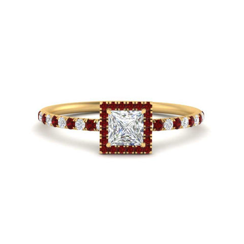 princess-cut-ruby-halo-petite-engagement-ring-in-yellow-gold-FD8523PRRGRUDRANGLE3-NL-YG