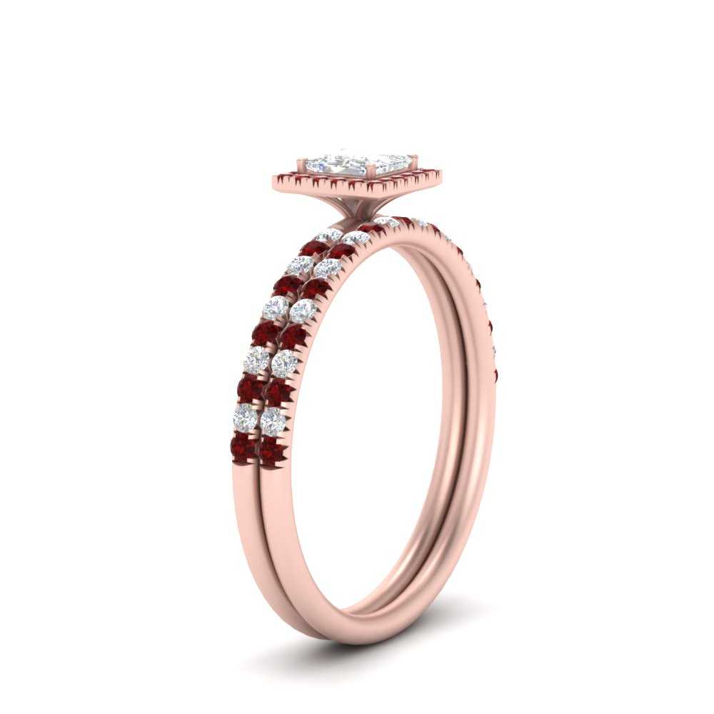 princess-cut-ruby-halo-wedding-ring-set-in-rose-gold-FD8523PRGRUDR-NL-RG