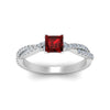 Load image into Gallery viewer, princess-cut-ruby-infinity-twist-ring-in-white-gold-FD8233PRRGRUDR-NL-WG-GS.jpg