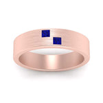 Load image into Gallery viewer, Princess Cut Brush Finish Band
