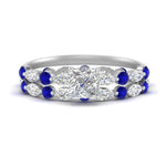 Load image into Gallery viewer, princess-cut-sapphire-floating-marquise-accent-ring-with-eternity-wedding-band-in-white-gold-FDEWB9398PRGSABL-NL-WG_48504d48-a123-4fcd-bde8-7c2b098289d7.jpg?v=1758802155
