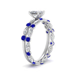 Load image into Gallery viewer, princess-cut-sapphire-floating-marquise-accent-ring-with-eternity-wedding-band-in-white-gold-FDEWB9398PRGSABLANGEL2-NL-WG_722d1125-e320-4d07-a548-ad5b5baac3ca.jpg?v=1758802154

