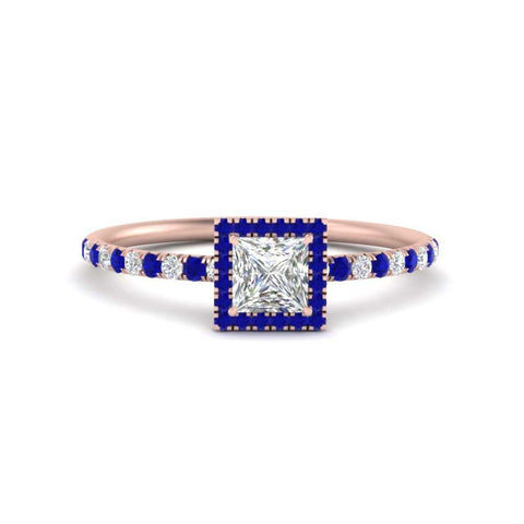 princess-cut-sapphire-halo-petite-engagement-ring-in-rose-gold-FD8523PRRGSABLANGLE3-NL-RG