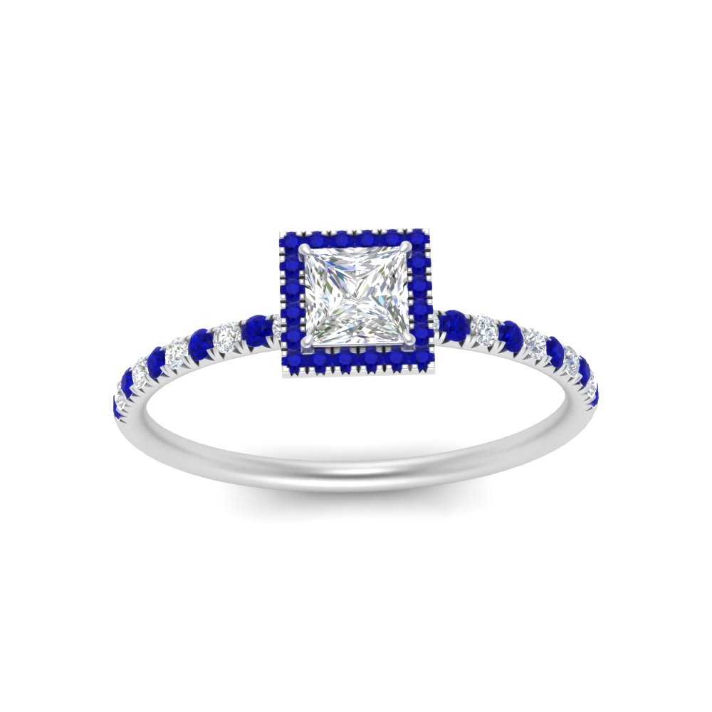 princess-cut-sapphire-halo-petite-engagement-ring-in-white-gold-FD8523PRRGSABLANGLE3-NL-WG