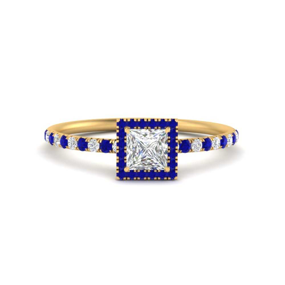 princess-cut-sapphire-halo-petite-engagement-ring-in-yellow-gold-FD8523PRRGSABLANGLE3-NL-YG
