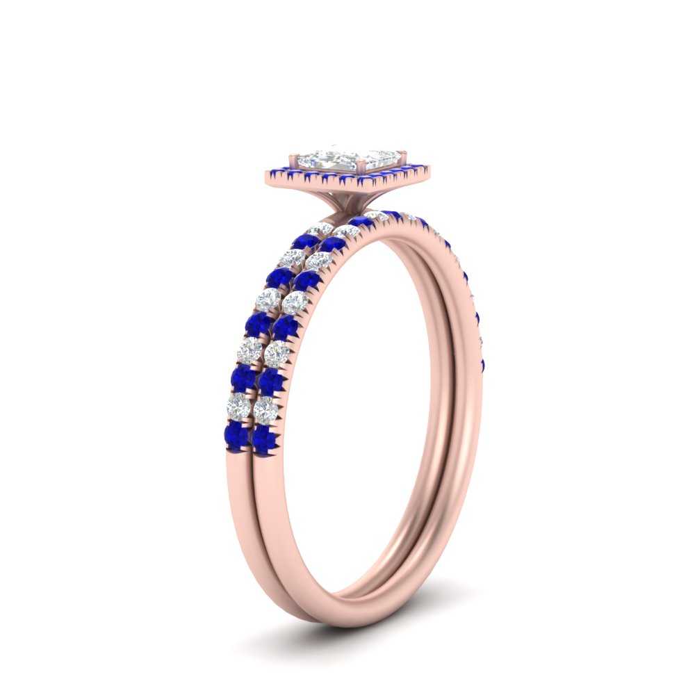 princess-cut-sapphire-halo-wedding-ring-set-in-rose-gold-FD8523PRGSABL-NL-RG
