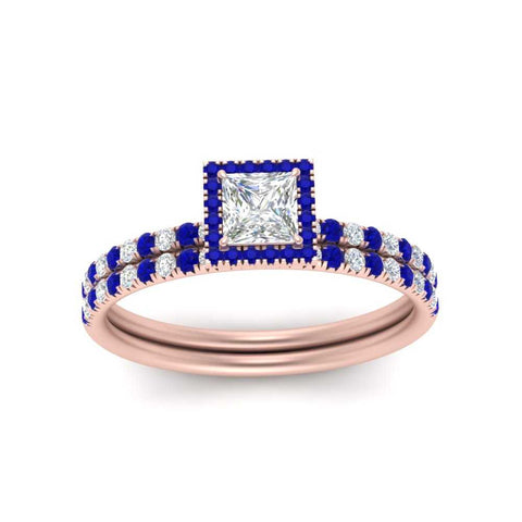 princess-cut-sapphire-halo-wedding-ring-set-in-rose-gold-FD8523PRGSABL-NL-RG