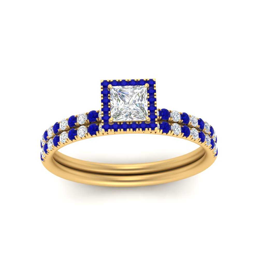 princess-cut-sapphire-halo-wedding-ring-set-in-yellow-gold-FD8523PRGSABL-NL-YG
