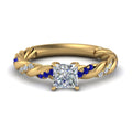 Thumbnail 61 - princess-cut-sapphire-twisted-vine-engagement-ring-in-yellow-gold-FD9127PRRGSABL-NL-YG