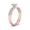 Load image into Gallery viewer, princess-cut-single-prong-marquise-diamond-engagement-ring-and-band-in-FD9939PR-NL-RG