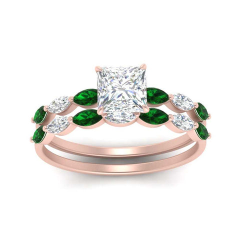 princess-cut-single-prong-marquise-emerald-engagement-ring-and-band-in-FD9939PRGEMGR-NL-RG