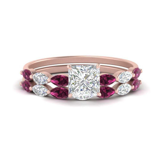 princess-cut-single-prong-marquise-pink-sapphire-engagement-ring-and-band-in-FD9939PRGSADRPI-NL-RG