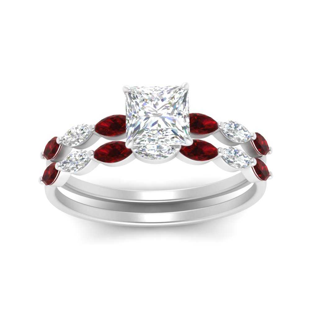 princess-cut-single-prong-marquise-ruby-engagement-ring-and-band-in-FD9939PRGRUDR-NL-WG