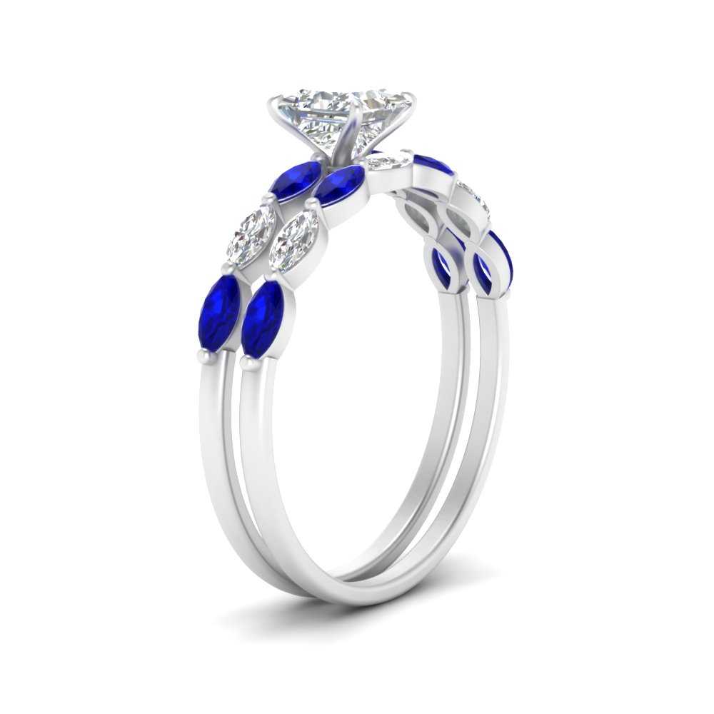 princess-cut-single-prong-marquise-sapphire-engagement-ring-and-band-in-FD9939PRGSABL-NL-WG